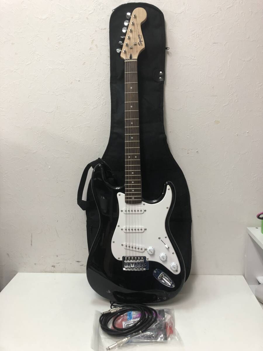 2021.5.21フェンダージャパン ST-62 黒　Fender Japan　ソフトケース　コード付き 2500
