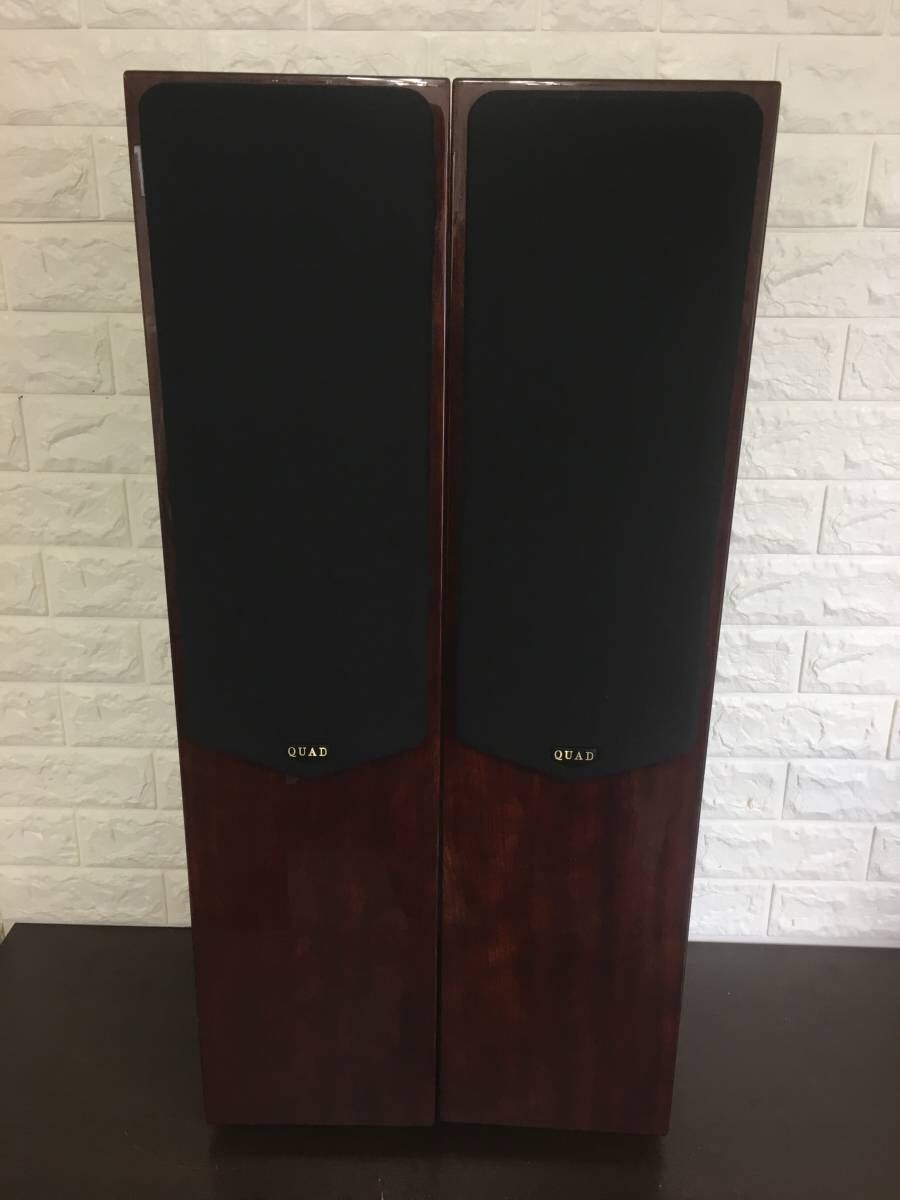 2021.7.23  QUAD クォード トールボーイスピーカー Model 22L　ペア  8000-22000
